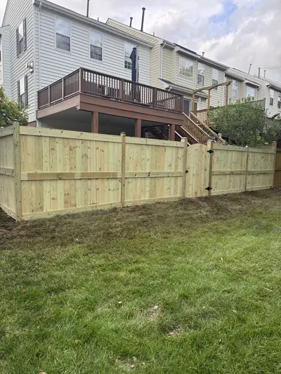 Fencing project photo 2