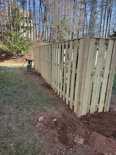 Fencing project photo 3