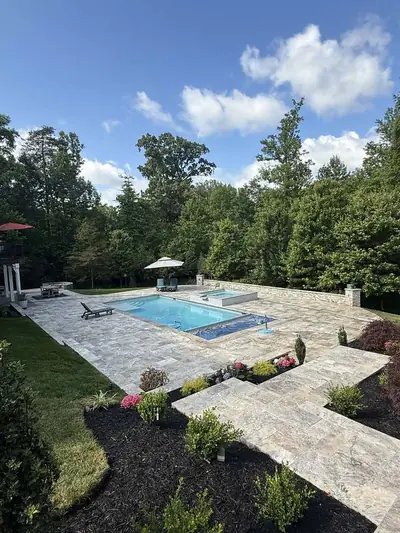 Paver patio project photo 12