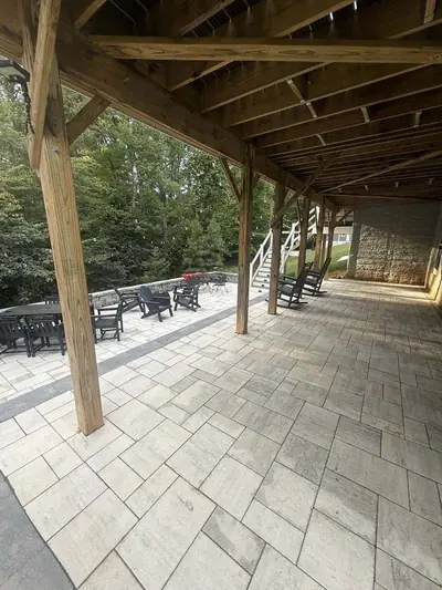 Paver patio project photo 13