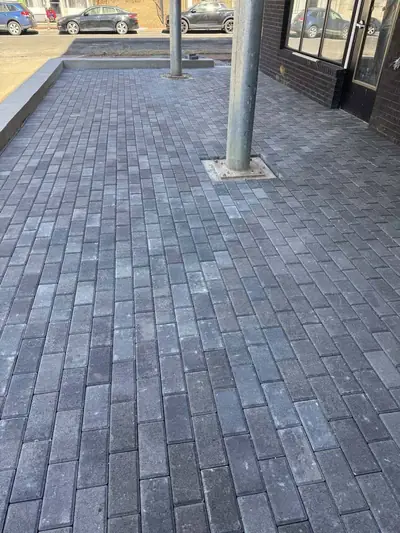Paver patio project photo 2