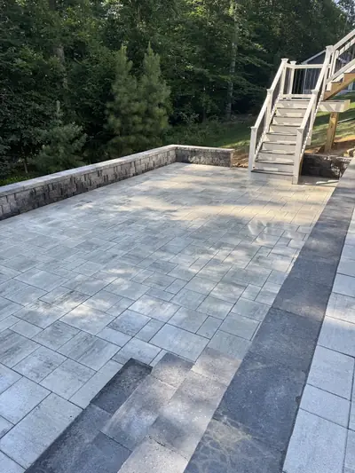 Paver patio project photo 2