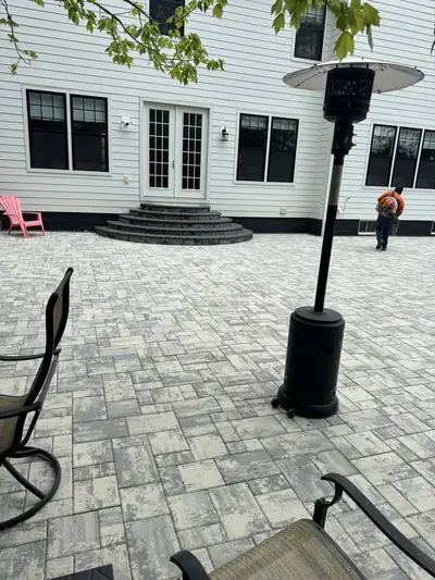 Paver patio project photo 3