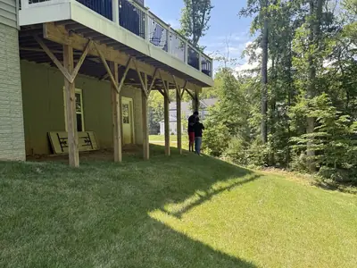 Retaining wall project by NC Landscaping, photo 6